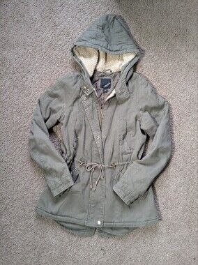 🏔️Y2K Utility Jacket in Olive Green